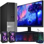 Dell OptiPlex Computer Desktop PC, Intel Core i5 3rd Gen 3.2 GHz, 16GB RAM, 2TB HDD, New 22 Inch LED Monitor, RGB Keyboard and Mouse, WiFi, Windows 10 Pro (Renewed)
