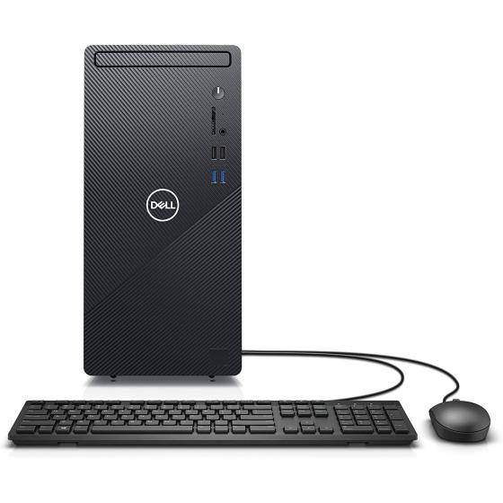 Dell Inspiron 3880 Desktop Computer - Intel Core i5 10th Gen, 12GB Memory, 512GB Solid State Drive, Windows 10 Pro, 2 Year On-Site - Black