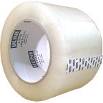 Packing Tape, 3 Inch X 110 Yard 2.6 Mil Crystal Clear Industrial Plus Tape by Uline, Pack of 4