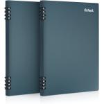 Oxford Stone Paper Notebook, 5-1/2" x 8-1/2", Blue Cover, 60 Sheets, 2 Pack (161641)