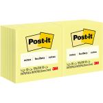 Post-it Notes 3x3 in, 12 Pads, America's #1 Favorite Sticky Notes, Canary Yellow, Clean Removal, Recyclable (654)