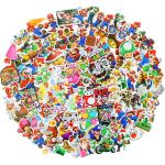 112pcs Super Mario Merchandise Stickers, Vinyl Sticker for Laptop Water Bottle Guitar Bike Car Motorcycle Bumper Luggage Skateboard Graffiti, Cute Decals, Best Gift for Kids,Children,Teen