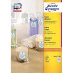 Avery Zweckform L3415-100 High-Visibility Round Labels Reusable for Advertising Stickers e.g. Special Offers, Diameter 40 mm, 100 Sheets