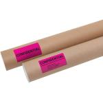 Avery 2"x 4" Neon Shipping Labels with Sure Feed for Laser Printers, 1,000 Pink Stickers (5974)