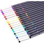 iBayam Journal Planner Pens Colored Pens Fine Point Markers Fine Tip Drawing Pens Fineliner Pen for Journaling Writing Note Taking Calendar Coloring Art Office Back to School Supplies, 18 Count