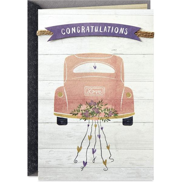 Hallmark Wedding Card, Bridal Shower Card, or Engagement Card (Enjoy the Journey)
