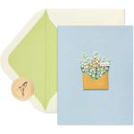 Papyrus Blank Card (With Love Flowers)