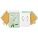 Papyrus Sympathy Cards with Envelopes, Crocus and Peace (2-Count)