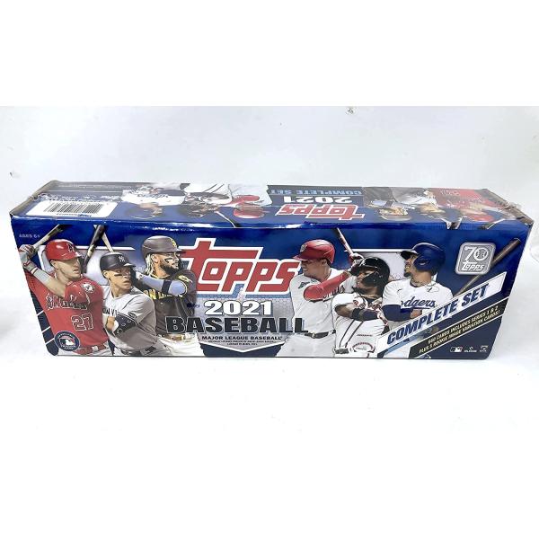 Topps 2021 Baseball Factory Sealed Complete Retail Box (660 Cards 5 Rookie Variations)