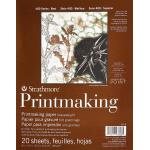 Strathmore Printmaking Paper Pad 8"X10"-20 Sheets -62433800