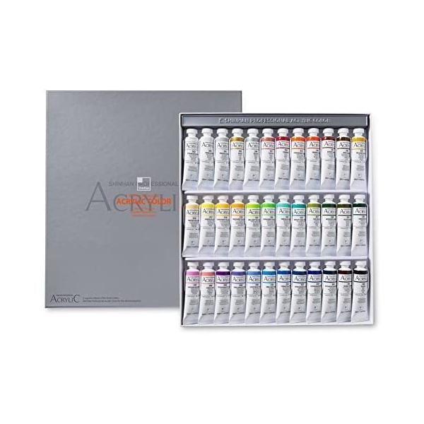 ShinHan Professional Acrylic Color 20ml 36colors Tube Set