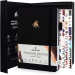 Clever Fox Planner Premium Edition – Undated Luxurious Weekly & Monthly Planner to Increase Productivity and Hit Your Goals – Organizer – Start Anytime, A5, Lasts 1 Year, Black (Weekly)