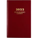 2022 Diary by AT-A-GLANCE, Standard Daily Diary, 7-3/4" x 12", Large, Red (SD37613)