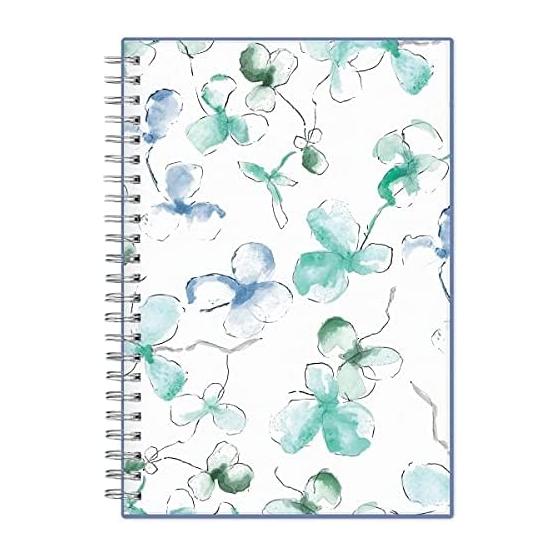 Blue Sky 2022 Weekly & Monthly Planner, 5" x 8", Frosted Flexible Cover, Wirebound, Lindley (101579-22)