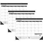 AT-A-GLANCE Desk Calendar 2023, Office Desk Pads, Monthly, 21-3/4" x 17", Large, Ruled Blocks, 3 Pack (AZSK2400)