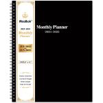 Monthly Planner 2023-2025 - Monthly Calendar 2023-2025 with Two-Side Pocket, July 2023 - June 2025, 9" x 11", Two Years Monthly Planner, Cardboard Cover, Perfect Organizer