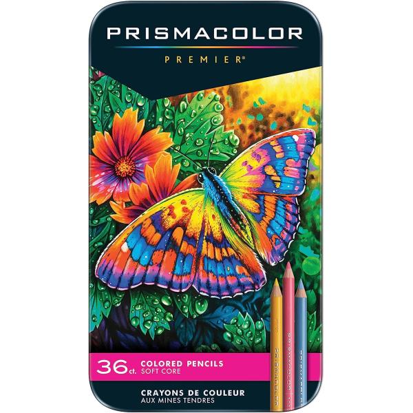 Prismacolor Premier Colored Pencils, Soft Core, 36 Pack