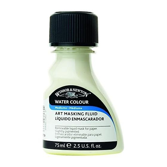 Winsor and Newton 75-Milliliter Watercolor Art Masking Fluid, Yellow