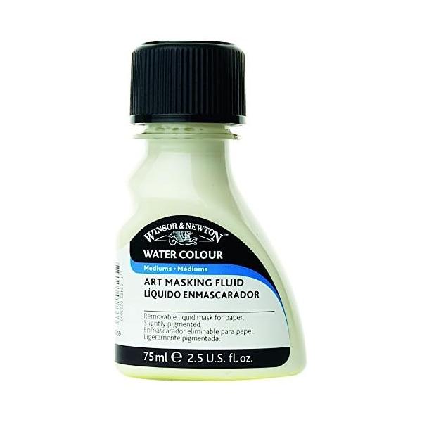 Winsor and Newton 75-Milliliter Watercolor Art Masking Fluid, Yellow