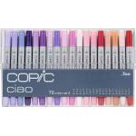 Copic Ciao, Alcohol-based markers, 72 color Set A