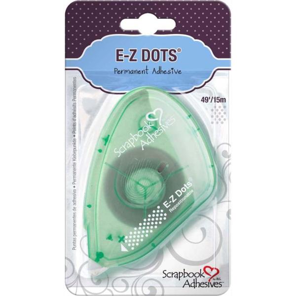 3L Scrapbook Adhesives E-Z Dots Runner Repositionable Adhesive Dispenser, 49 Feet