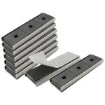 Master Magnetics Adhesive Magnets | Nickel-Plated Strong Magnetic Fastener | Double Sided Adhesive Foam Backing | 3” L x 0.905” W x 0.25” H | 8-Pack | CA293WAX8