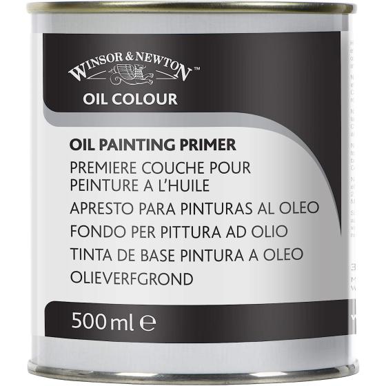 Winsor & Newton Oil Painting Primer, 16.9 Fl Oz (Pack of 1),White