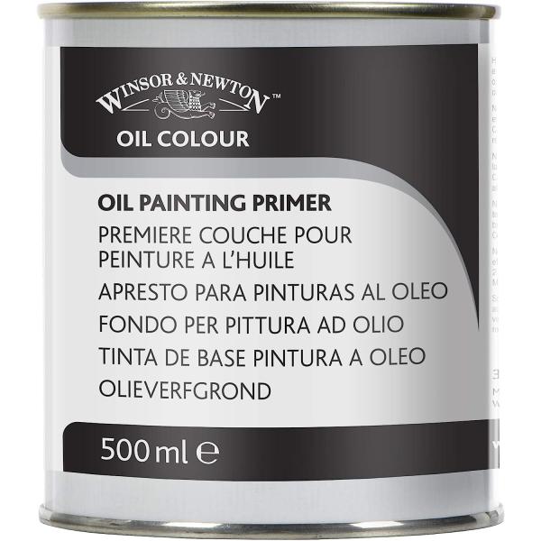 Winsor & Newton Oil Painting Primer, 16.9 Fl Oz (Pack of 1),White