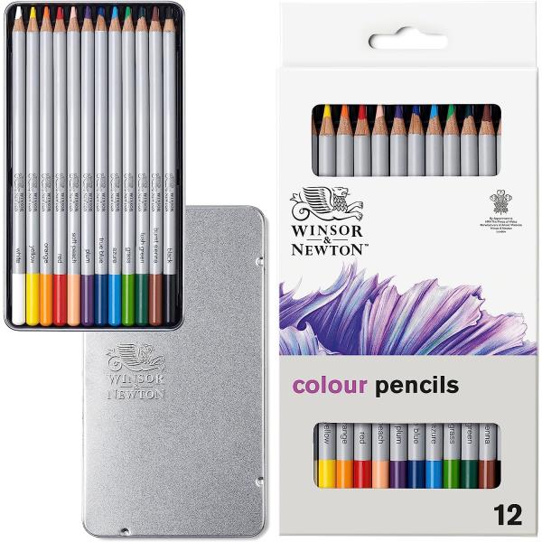 Winsor & Newton Studio Collection Artist Pencils, Color Pencils, Set of 12