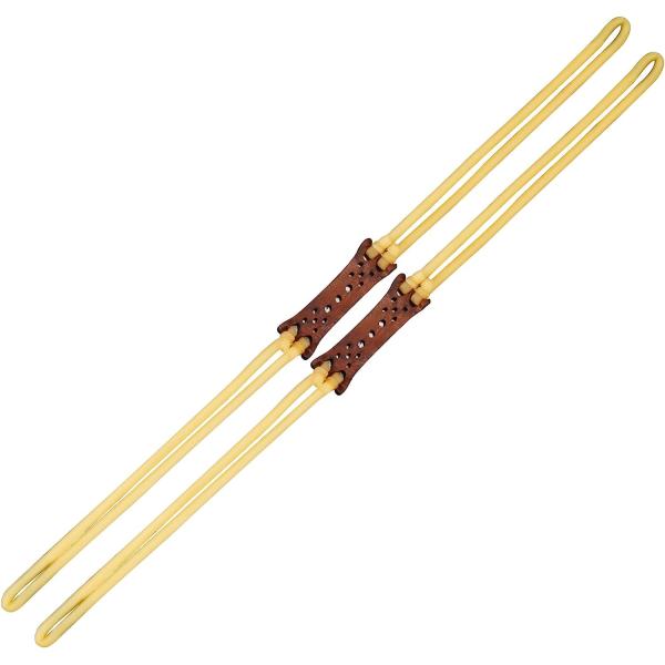 2 Pcs Slingshot Replacement Bands Sets Wrist Rocket Replacement Bands Tubular Elastic Shooting Games Elastic Tubular Bands Compatible with Catapult Heavy Pull Slingshot Rubber Replacement Bands