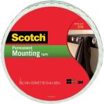 Scotch Indoor Mounting Tape, 3/4-in x 350-in, White, Holds up to 2 lbs, 1-Roll (110-Long)