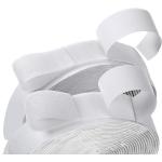 16 Feet Length 0.75 Inch Width Hook and Loop with Strong Self Adhesive Tape Strip Fastener (White)