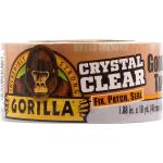 Gorilla Crystal Clear Repair Duct Tape, 1.88” x 18 yd, Clear, (Pack of 1)