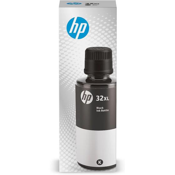 HP 32XL | Ink Bottle | Black | Up to 6000 pages per bottle| Works with HP Smart Tank Plus 651 and HP Smart Tank Plus 551 | 1VV24AN