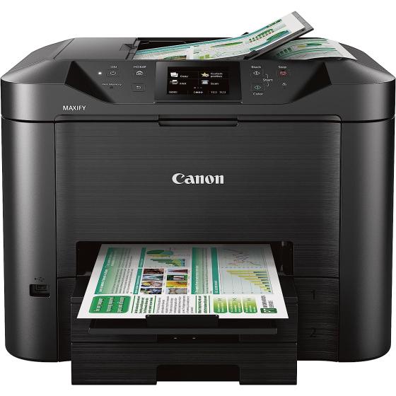 Canon Office and Business MB5420 Wireless All-in-One Printer,Scanner, Copier and Fax, with Mobile and Duplex Printing, Black, Desktop