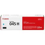 Canon Genuine Toner, Cartridge 045 Cyan, High Capacity (1245C001), 1 Pack, for Canon Color imageCLASS MF634Cdw, MF632Cdw, LBP612Cdw Laser Printer
