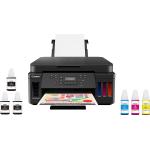 Canon PIXMA G6020 All-in-One Supertank Wireless (Megatank) Printer, Copier and Scan with Mobile Printing, Black, Works with Alexa