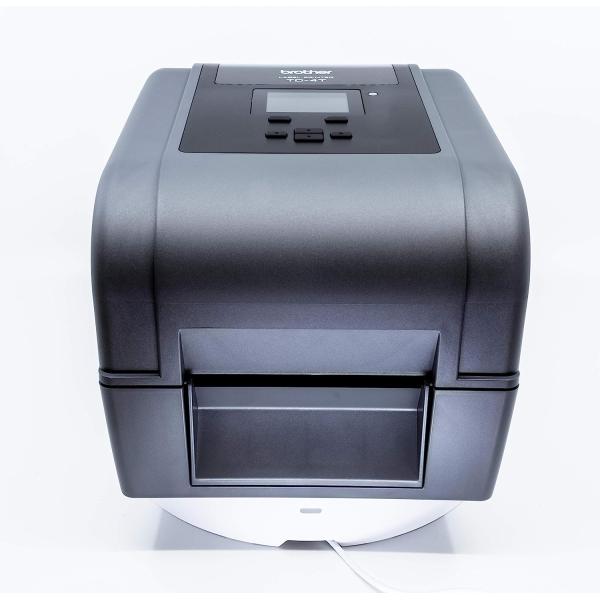 Brother TD-4750TNWB Desktop Direct Thermal/Thermal Transfer Printer - Monochrome - Label Print - Ethernet - USB - Serial - Bluetooth