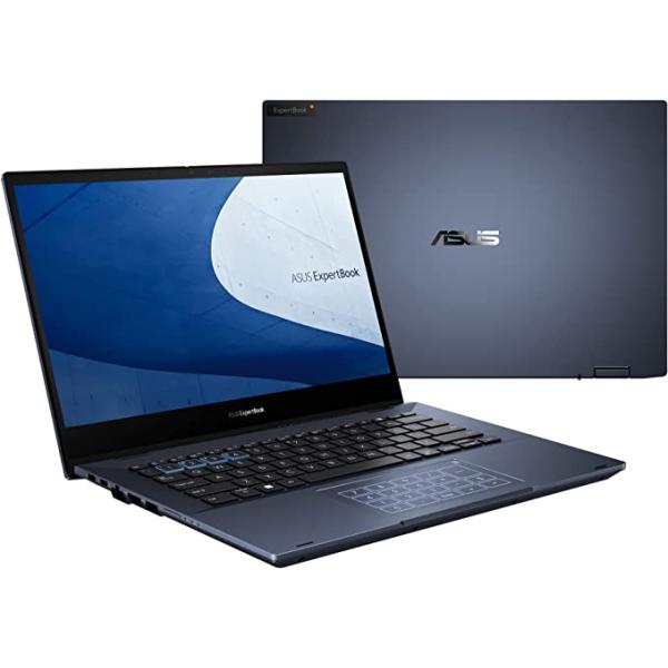 ASUS ExpertBook B5 Thin & Light Business Laptop, 14” FHD, Intel Core i7-1260P, 1TB SSD, 16GB DDR5 RAM, All Day Battery, Enterprise-Grade Video Conference, NumberPad, Win 11 Pro, B5402CBA-XVE75