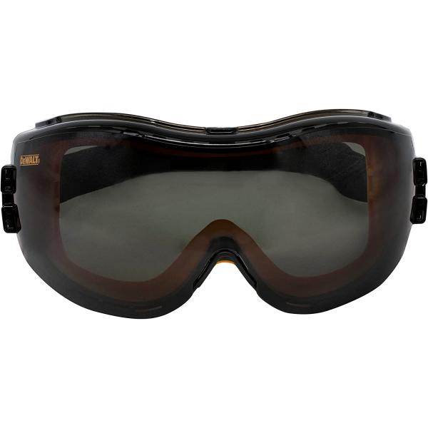 DEWALT DPG82-11C Concealer Clear Anti-Fog Dual Mold Safety Goggle, Clear Lens, 1 Pair
