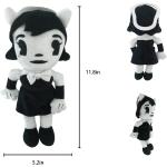 Bendy Plush Toy, 3PCS Bendy and The Ink Machine Plushies, Cute Game Horror Plush Soft Stuffed Animals Plush Toys for Kids and Game Fans