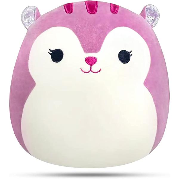 12" The Purple Squirrel Soft and Squishy Plush Toy Pillow Pet Stuffed Animal Toy-Great Gift for Kids