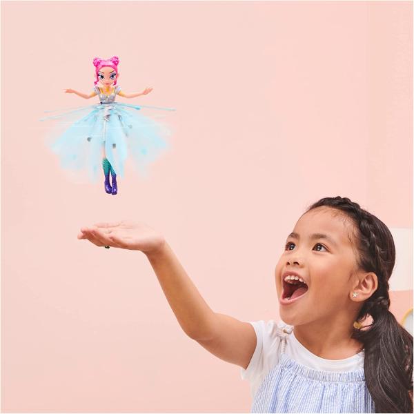 Hatchimals Pixies, Crystal Flyers Starlight Idol Magical Flying Pixie Toy Doll with Lights, Easter Basket Gifts, Kids Toys for Girls Ages 6 and up