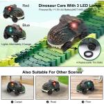 Kids Toys Train Dinosaur Toys: Dinosaur Train Toys Race Track Set 160PCS Boy Toys Dinosaur World Road Race Toddler Dinosaur Toys Cars Christmas Birthday Gifts for 2 3 4 5 6 7 8 Year Old Boys Girls
