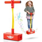 CUUGO LET'S GO! CG Jumping Promotes Growing Taller- Pogo Stick Foam Pogo Jumper for Kids, Toys for 3-12 Year Old Boys Girls Outdoor Toys Indoor Toys Fun Gifts Christmas Stocking Stuffers Gifts