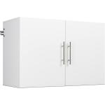 HangUps Upper Storage Cabinet， 36"， White