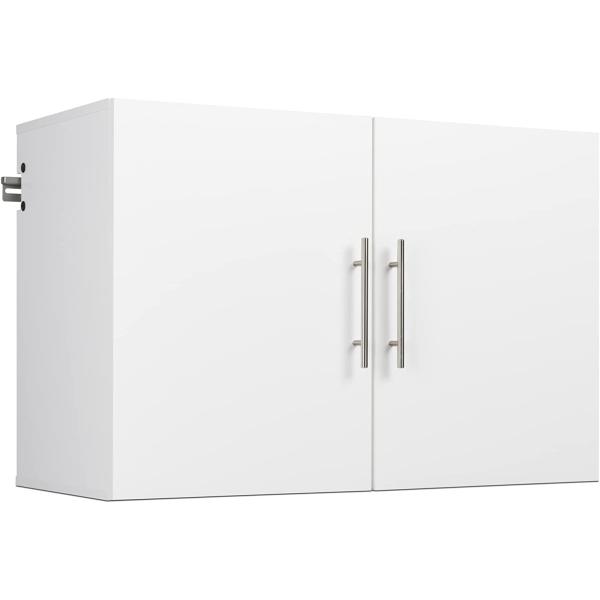 HangUps Upper Storage Cabinet， 36"， White