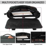 Dakuly Messenger Bag for Men 15.6 Inch Waterproof Laptop Briefcase with Cable Organize Bag Large Satchel Shoulder Bag Lightweight Office College Computer Laptop Bag， Black