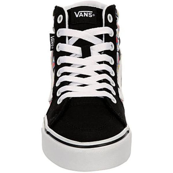 Vans Unisex Filmore High Top Canvas Sneaker - Butterfly Checkerboard Multicolored