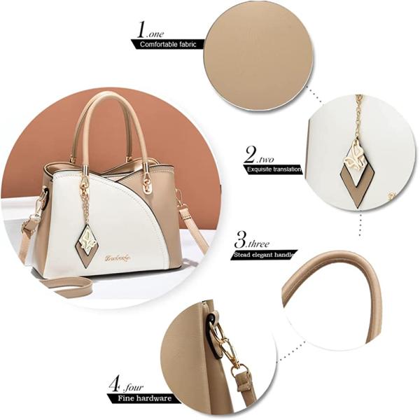 SiMYEER Purses and Handbags Top Handle Satchel Shoulder Bags Messenger Tote Bag for Ladies
